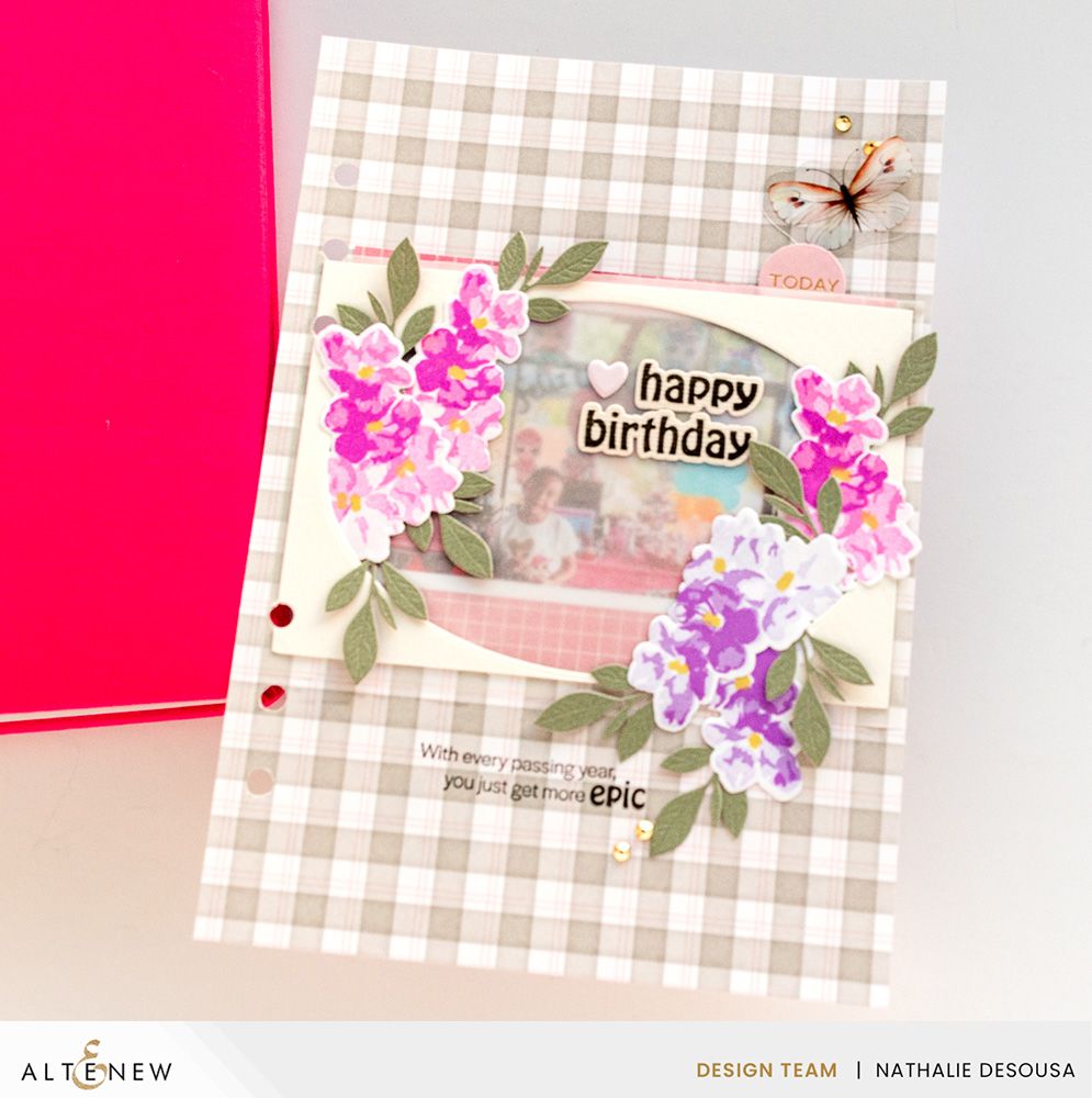 Altenew Lighthearted Birthday Greetings Clear Stamps alt8824 happy birthday