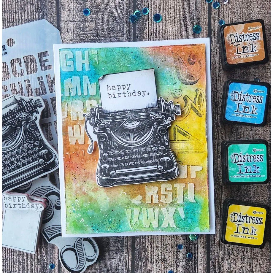 Tim Holtz Curiosity Shop Stamps with Simon Says Stamp Dies Bundle setc