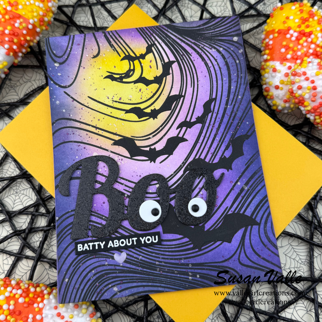Simon Says Clear Stamp Curvy Background 1279ms STAMPtember Halloween Card | color-code:ALT04