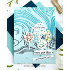 Simon Says Clear Stamp Curvy Background 1279ms STAMPtember You Got This Card | color-code:ALT09