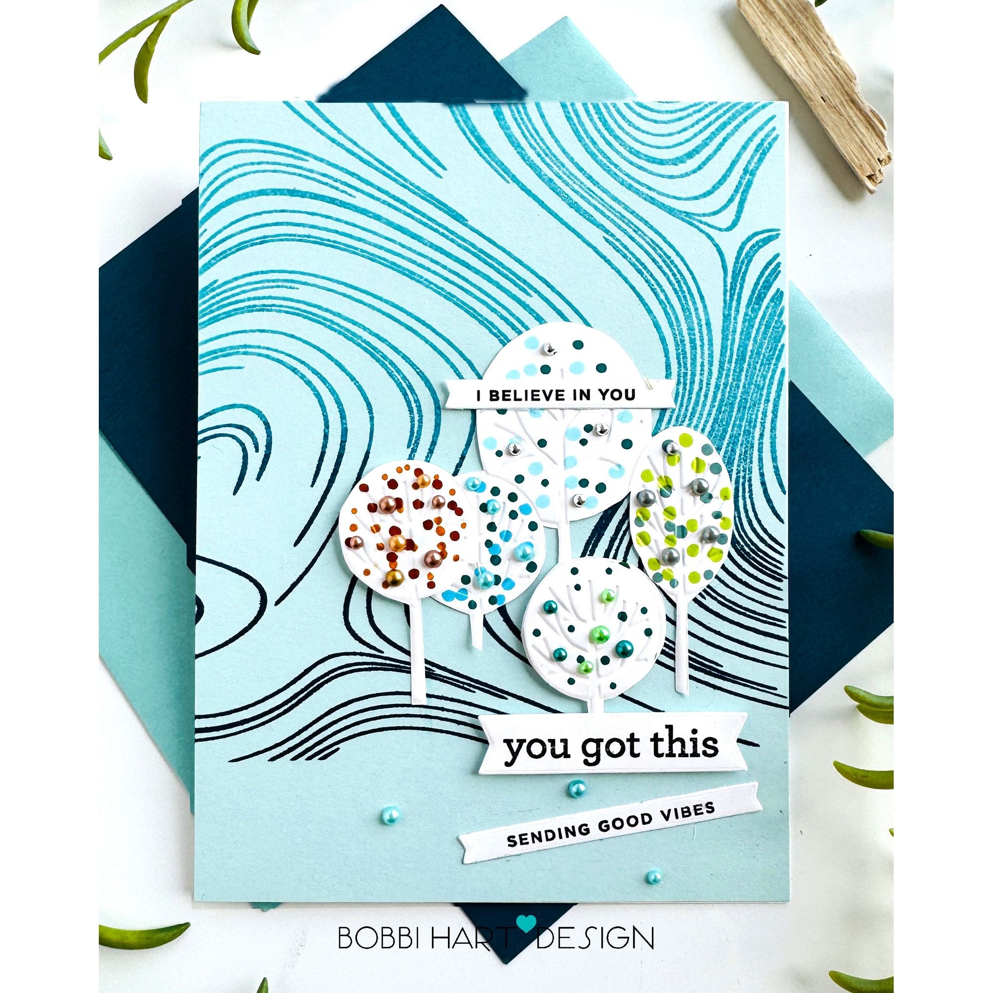 Simon Says Clear Stamp Curvy Background 1279ms STAMPtember You Got This Card | color-code:ALT09