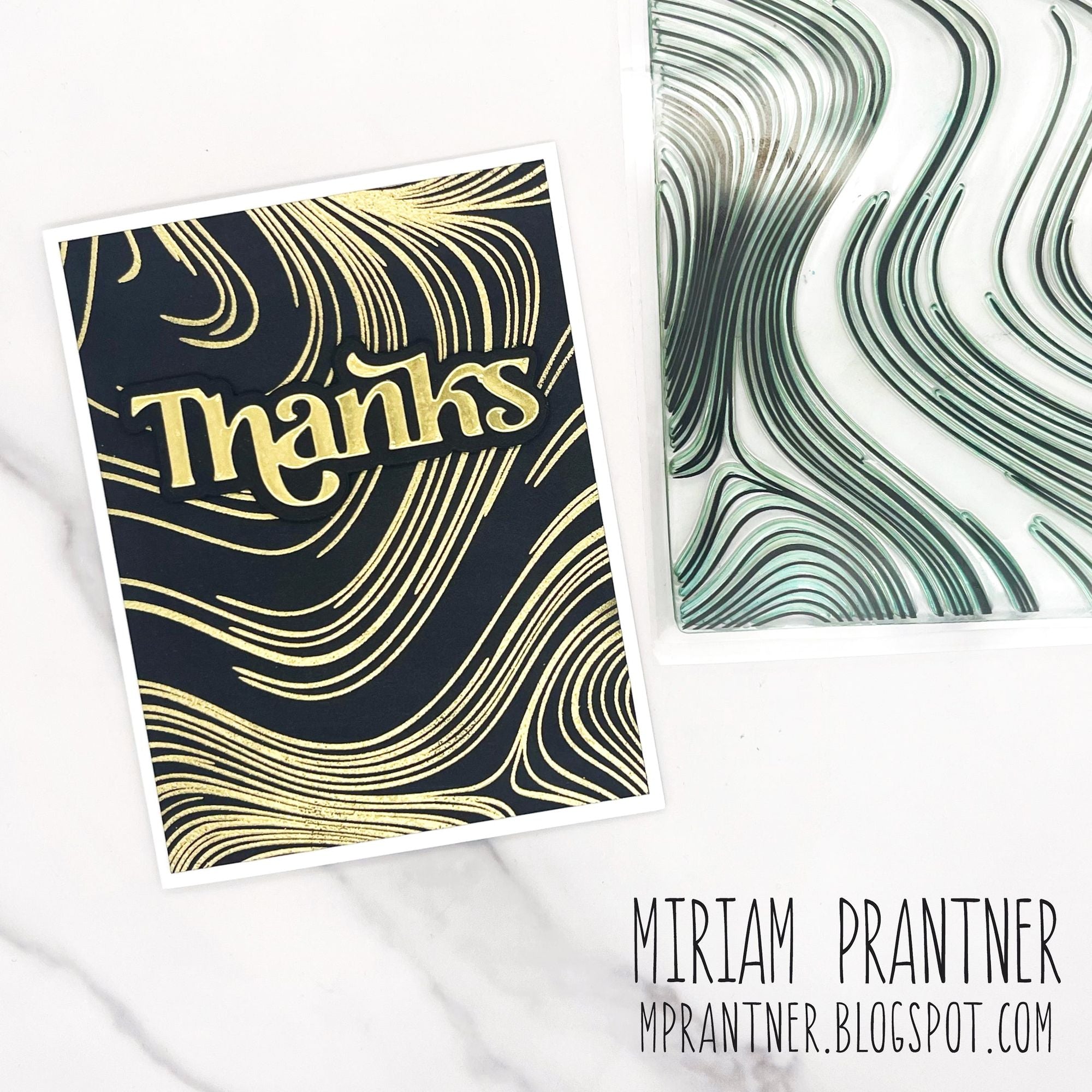 Simon Says Clear Stamp Curvy Background 1279ms STAMPtember the Thanks Card | color-code:ALT14