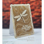 Simon Says Clear Stamp Curvy Background 1279ms STAMPtember  Friend Card
