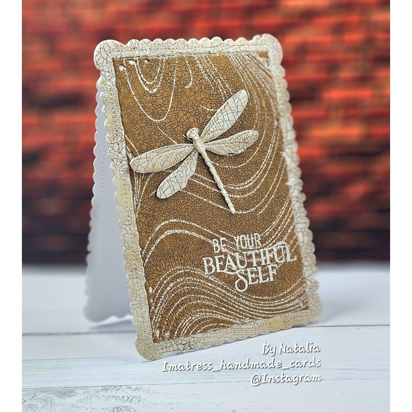 Simon Says Clear Stamp Curvy Background 1279ms STAMPtember  Friend Card
