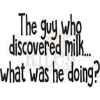 Riley And Company Funny Bones Discovering Milk Clear Stamp rwd-1281