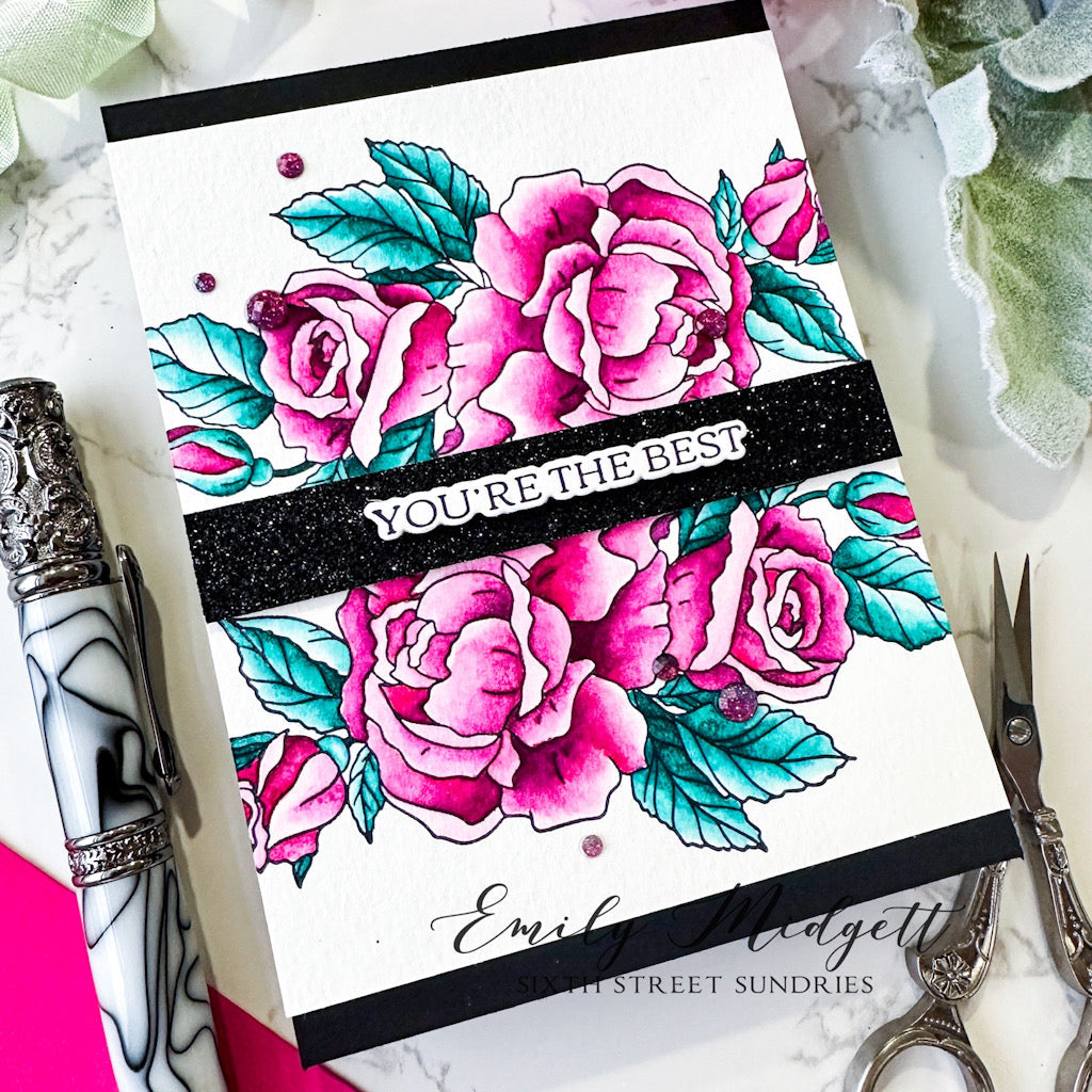 Pinkfresh Studio Favorite Things Sentiments Dies 215723 You're The Best | color-code:ALT02