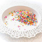 Pretty Pink Posh Bright Rainbow Clay Confetti product image