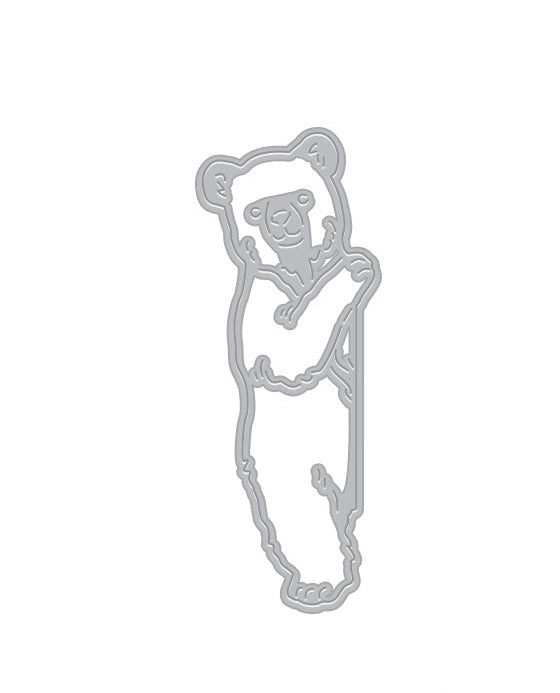 Hero Arts Fancy Cuts Die Peeking Bear Cub df163