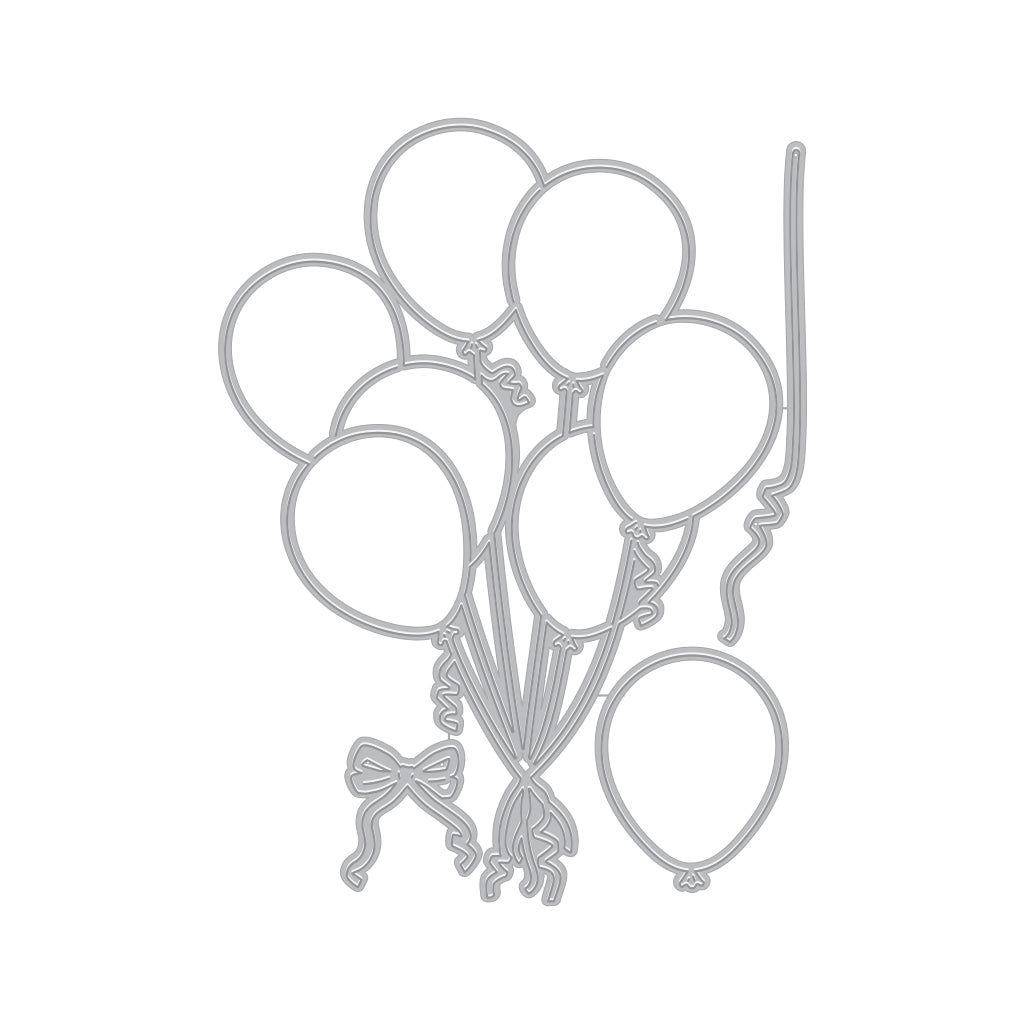 Hero Arts Fancy Cuts Dies Balloon Bunch df208