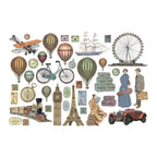 Stamperia Around The World Ephemera dflct21