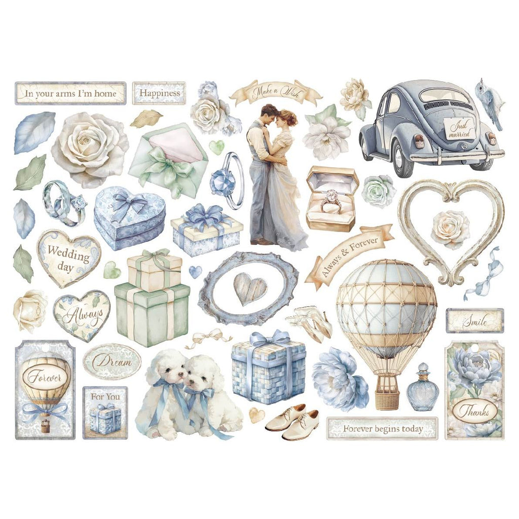 Stamperia Timeless Assorted Die Cuts dfldc116