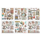 Stamperia Furry Friends 2 Rub On Kit dflrbx26 stickers