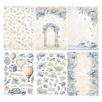 Stamperia Timeless Rice Paper A4 dfsa4xwe