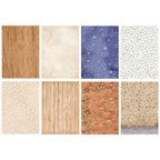 Stamperia Romantic All Around Xmas Backgrounds A6 Rice Paper dfsak6009 sheets