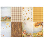 Stamperia Whispering Woods Backgrounds A6 Rice Paper dfsak6045