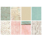 Stamperia Winter Magic Backgrounds A6 Rice Paper dfsak6056