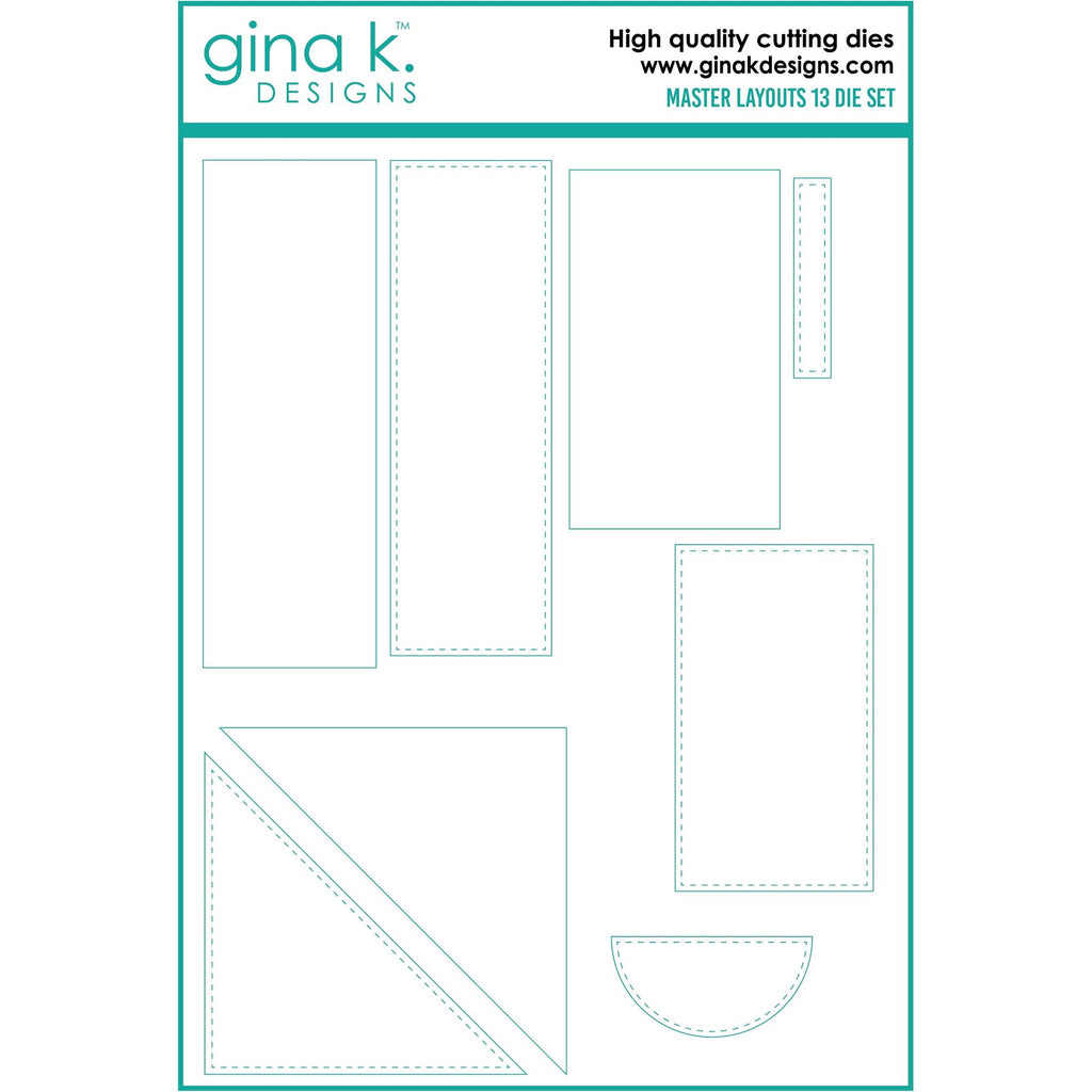 Gina K Designs Master Layouts 13 Dies die0330