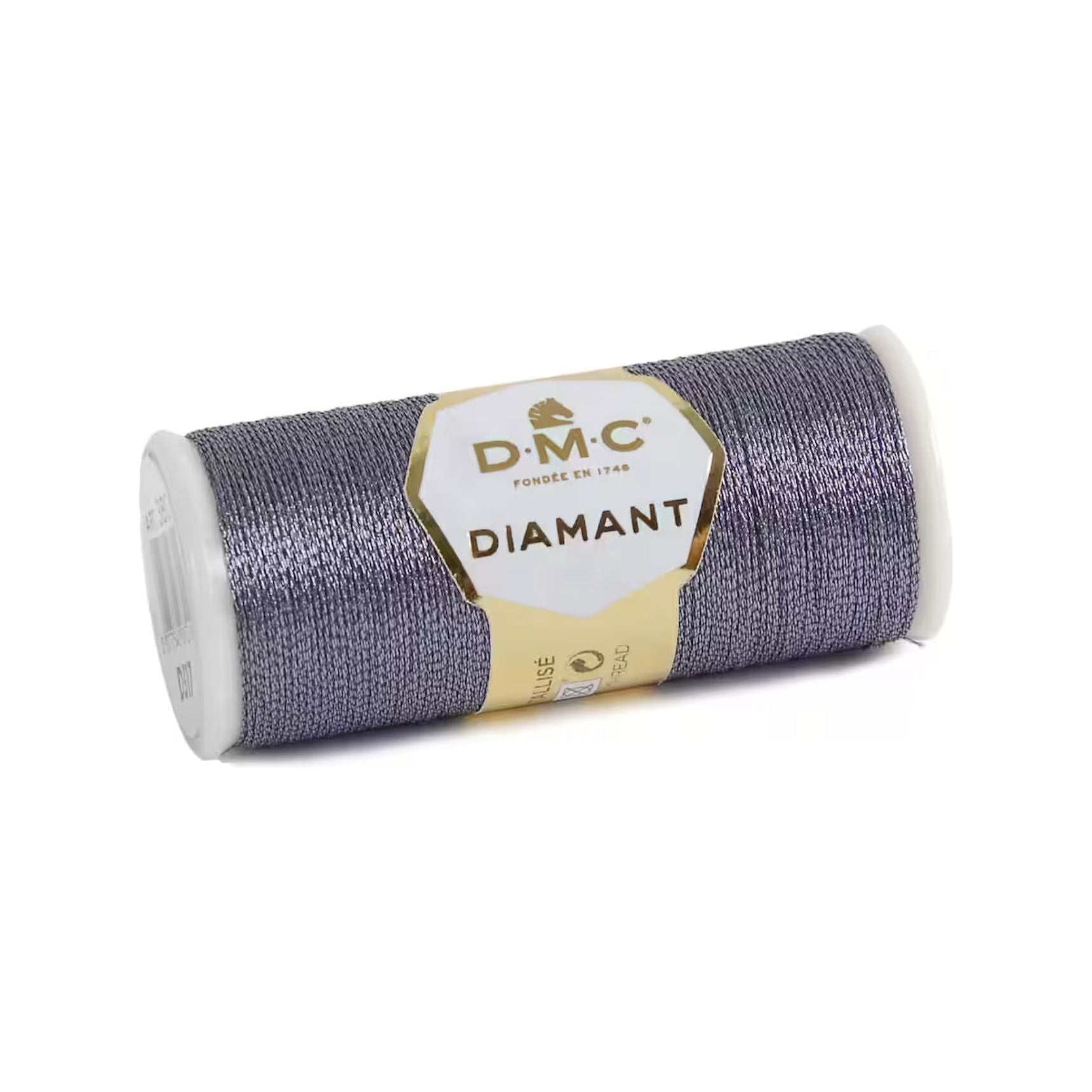 DMC Anthracite Diamant Metallic Thread 380-d317