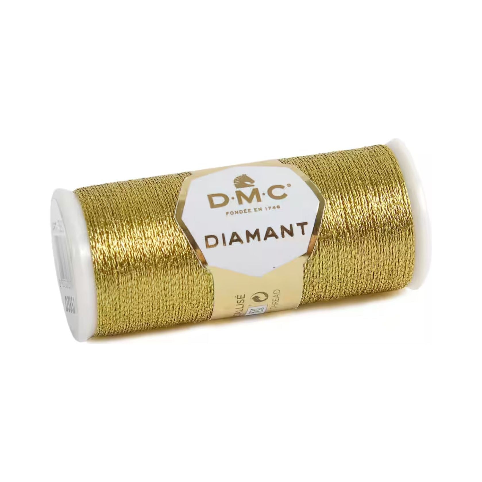 DMC Dark Gold Diamant Metallic Thread 380-d3852