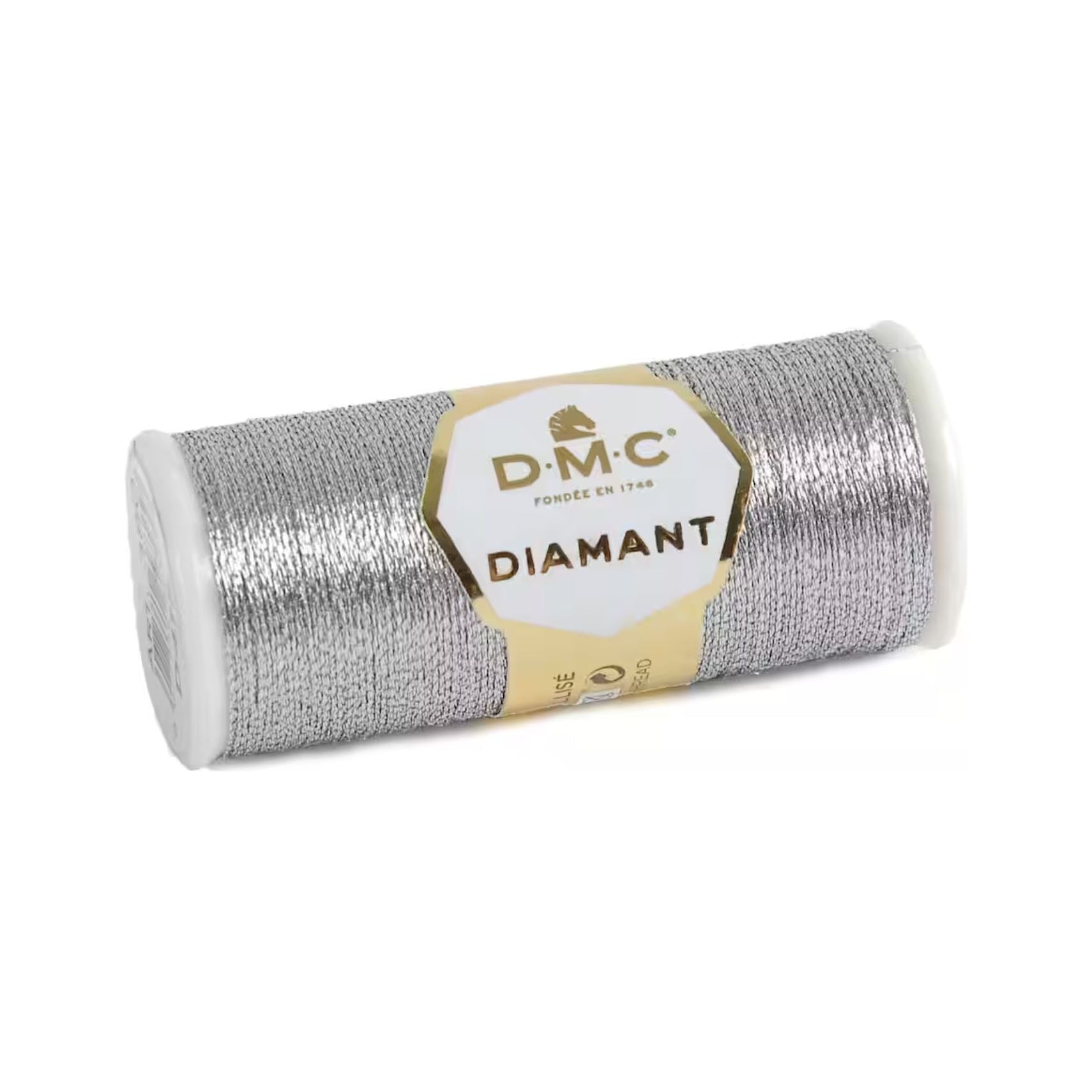 DMC Dark Silver Diamant Metallic Thread 380-d415