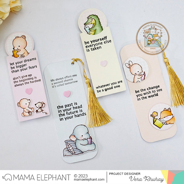 Mama Elephant Simple Bookmarks Creative Cuts Steel Dies – Simon Says Stamp
