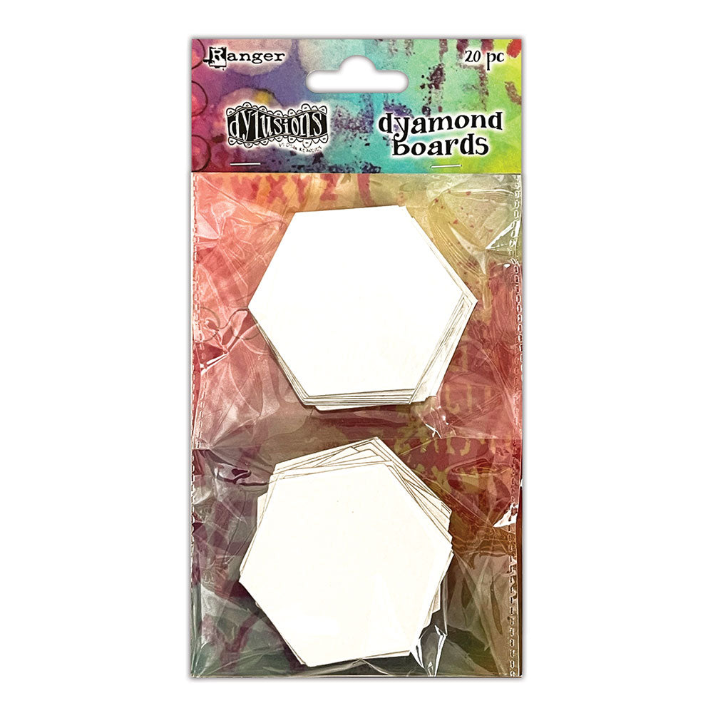 Ranger Dylusions Hexagons Dyamond Boards dym83917