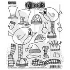 Dyan Reaveley Dylusions Robin Couture Cling Stamps dyr10009