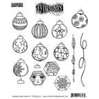 Dyan Reaveley Dylusions Hanging Your Baubles Cling Stamps dyr10033