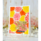 Simon Says Stamp Embossing Folder And Dies Dahlia Delights sfd325 Out Of This World