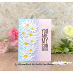 Simon Says Stamp Daisy Heads Dies s853 Just A Note Love Card