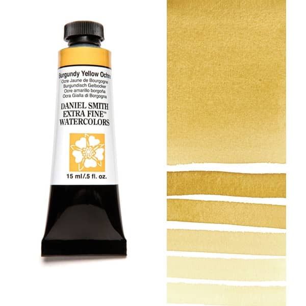 Daniel Smith Burgundy Yellow Ochre 15ML Extra Fine Watercolor 284600147