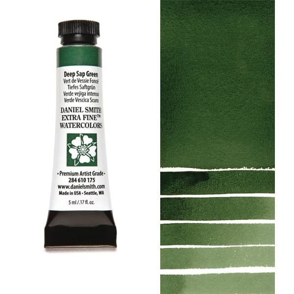 Daniel Smith Deep Sap Green 5ML Extra Fine Watercolor 284610175