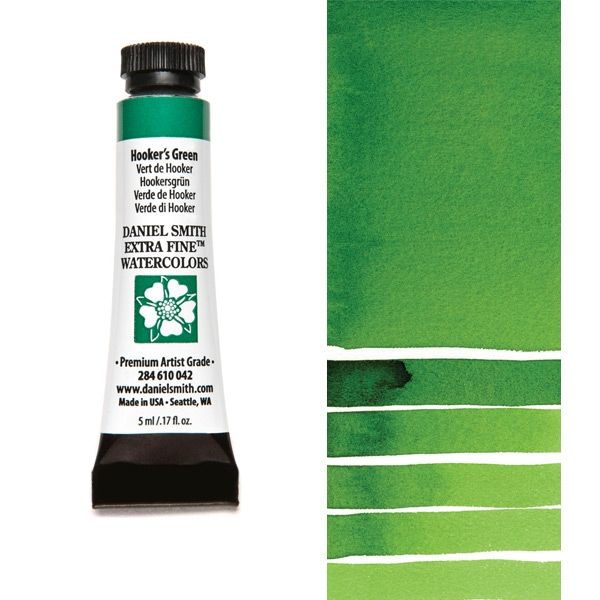 Daniel Smith HOOKERS GREEN 5ML Extra Fine Watercolor 284610042