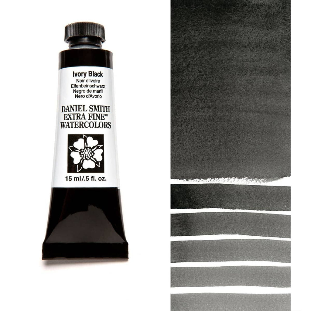 Daniel Smith Ivory Black 15ml Extra Fine Watercolor 284600048