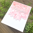 Simon Says Stamp Embossing Folder And Dies Darcy Bouquet sfd318 Just A Note Hello Card