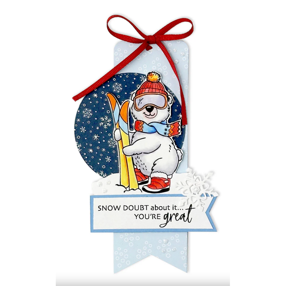 Dare 2B Artzy Apres Ski Clear Stamp Set 25450 snow