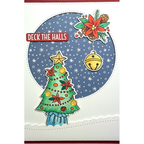 Dare 2B Artzy Christmas Magic Stamp and Die Bundle