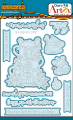 Dare 2B Artzy Cozy Up Teacups Die Set d307