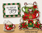 Dare 2B Artzy Cozy Up Teacups Die Set d307 filled cup