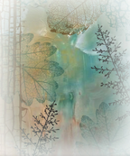 Dare 2B Artzy Earthy Impressions Clear Stamp Set 26463 leaves and trees watercolor