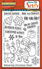 Dare 2B Artzy Hide the Cookies Clear Stamp Set 26470