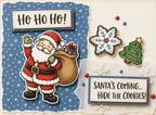 Dare 2B Artzy Hide the Cookies Clear Stamp Set 26470 ho ho ho