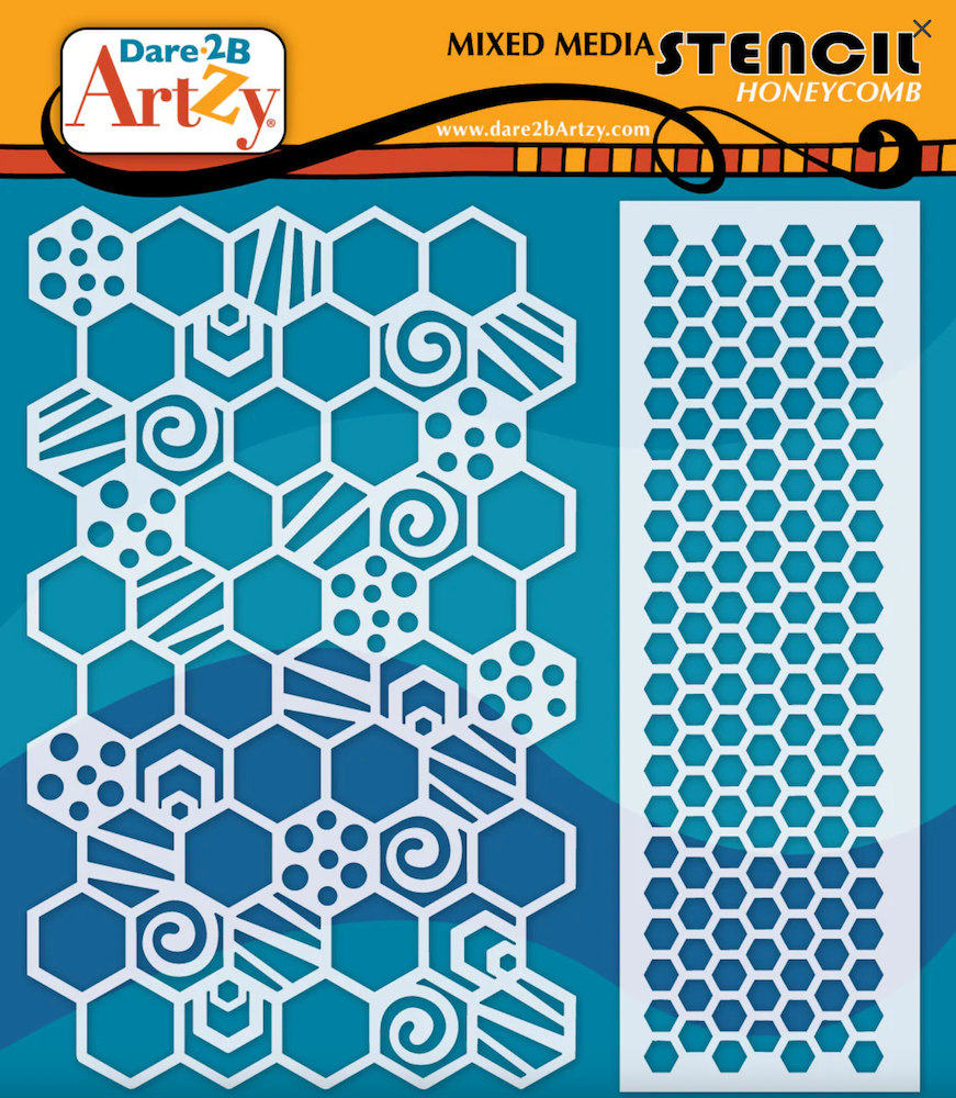Dare 2B Artzy Honeycomb Stencil Set st2017