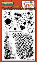 Dare 2B Artzy Inked & Weathered Clear Stamp Set 26462