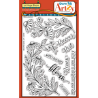 Dare 2B Artzy Let Hope Bloom Clear Stamp Set 26457