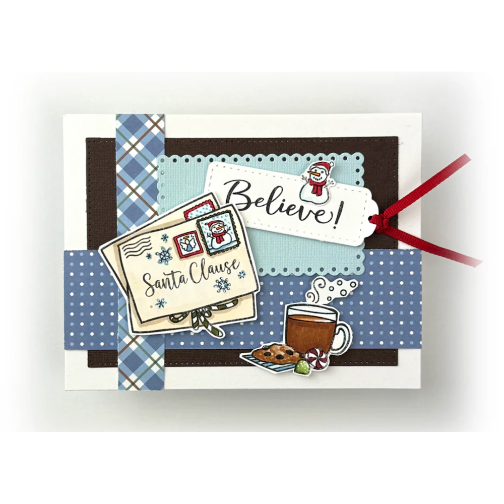 Dare 2B Artzy Letters to Santa Die Set d274 believe