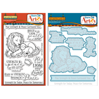 Dare 2B Artzy Lion and the Lamb Stamps and Dies Bundle