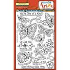 Dare 2B Artzy Little Wonders Clear Stamp Set 26454