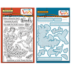 Dare 2B Artzy Nectar-Kissed Stamps and Dies Bundle