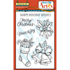Dare 2B Artzy Peace & Joy Clear Stamp Set 25443